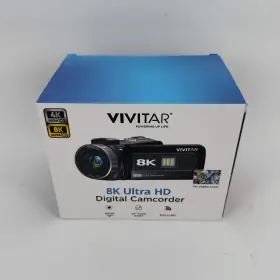 4580825 Vivitar New 8k Ultra Hd 64mp Digital Camcorder