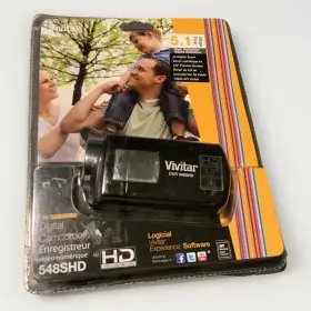 548s Vivitar Dvr Digital Camcorder New Sealed 5.1 Mega Pixel 2011 Sakar 4x Zoom