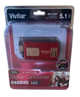 548shd Vivitar Digital Camcorder Brand New #3
