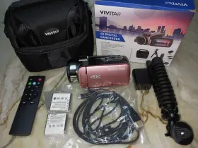 Vivitar 681066048221 Pro 4k Ultra Hd Digital Camcorder Wifi Night Vision