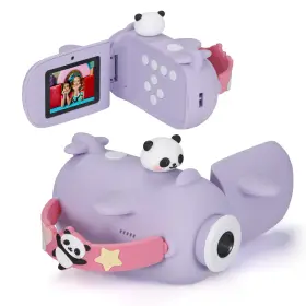 16mp Vivitar 681066122051 Kidztech Camcorder For Kids Purple Panda