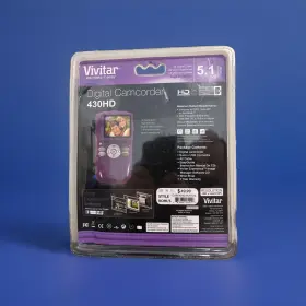 Vivitar 681066184929 430hd Digital Camcorder 5.1 Mp 4x Zoom High Definition - 2012 New In Box #2
