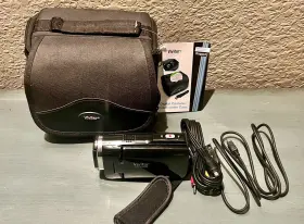 Vivitar 681066212059 Dvr 945hd Black Digital Camcorder Accessories 12.1mp And Case M