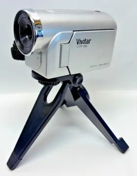 Dvr-505 Vivitar 681066519486 Digital Camcorder Silver