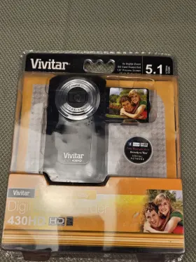 Vivitar 681066519899 430hd Digital Camcorder 5.1 Mp 4x Zoom High Definition - New