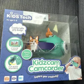 98379a-crgi Vivitar Kidztech Kids Teal Corgi Digital Video Camera 16mp