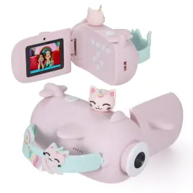 98379a-ktycrn Vivitar Kidztech Camcorder For Kids Pink Kitticorn Digital Video