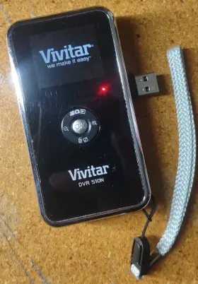 Dvr-510n Vivitar Dvr 510n Night Vision Pocket Video Digital Camcorder Black Working With B