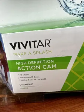 Dvr-685hd Vivitar Dvr 685hd Action Camcorder Camera New In Box #2