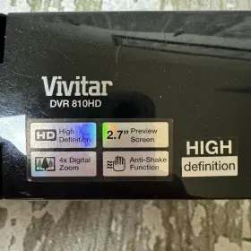 Dvr-810hd Vivitar Dvr 810hd Flash Media Camcorder Digital Zoom Lens Black With Memory Card #3