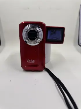 Dvr426hd-blk-sol Vivitar Dvr 426hd Handheld Digital Camcorder Red Dvr426 Hd