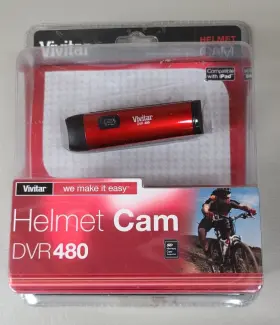Dvr480-rh-ta Vivitar Dvr 480 Camcorder - Red