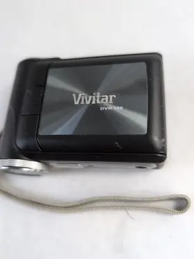 Dvr508-blu Vivitar Dvr 550 5.2mp Handheld Recorder Camera Compact Black Sd Card Wristlet #2