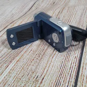 Dvr508 Vivitar Digital Video Camera Dvr 508 Blue Tested Mini With Sd Card #2