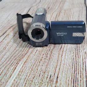 Dvr508 Vivitar Digital Video Camera Dvr 508 Blue Tested Mini With Sd Card