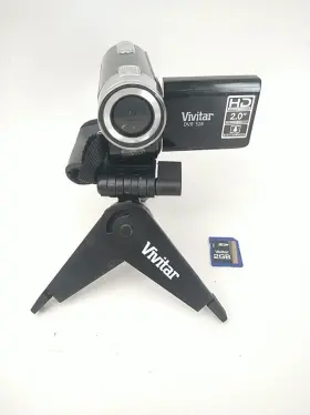Dvr528red Vivitar Camcorder Bundle Model Dvr 528 Tested