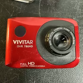 Dvr786hd Vivitar Dvr786hd. Full Hd Actioncam Camera With Waterproof Case. Untested #3
