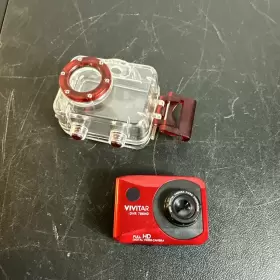 Dvr786hd Vivitar Dvr786hd. Full Hd Actioncam Camera With Waterproof Case. Untested