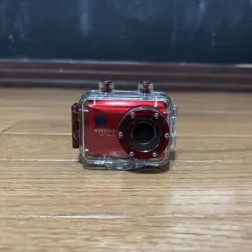 Dvr786hd-red-wmfull Vivitar Hd Action Camera With Waterproof Case Not Sure Works