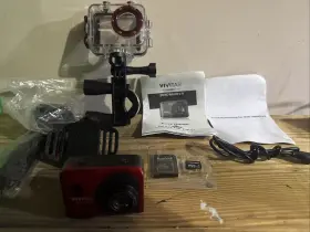 Dvr786hdv Vivitar Vivatar Dvr 786hdv 4 Camera With Water Proof Case And Attachments
