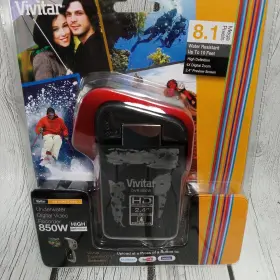 Dvr850hd-blue Vivitar Dvr-850w 8.1mp Underwater Camcorder Camera - New Sealed Red