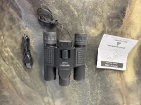 Viv-cv-1224v Vivitar 12x25 Camera Binoculars Digital Video Recorder Tested Working