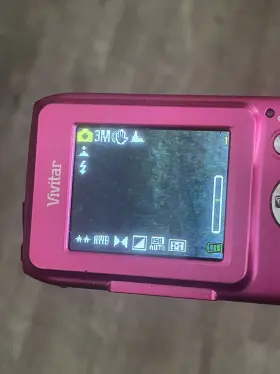 X020 Vivitar X035 Vivicam Digital Camera 10.1 Mp 2.2 Inch Screen Auto Flash Pink #3
