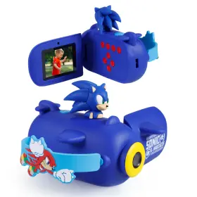 98211a-sncknkl-stk-6 Voyager Sonic The Hedgehog - Hd Kids Camcorder Video Camera Small And Knuckles