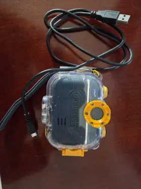 5070 Vtech Kidizoom Action Camera Black And Yellow - Digital