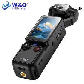 Aq11496734 W&o 4k Hd Pocket Vlogging Camera With 1.9 Inch Screen And 180 Rotation