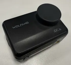 Wolfang Ga400 Action Camera 4k 60fps Bare Metal Waterproof Underwater With Battery