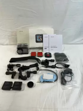 Ga420 Wolfang Black Waterproof Wifi Sports Dual Screen Action Camera