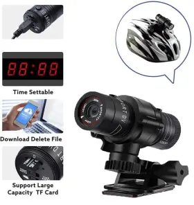 Wzquisite 705116625634 Motorcycle Helmet Camera Bike Video Camera- 1080p Sports Action 120 #2