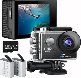 4xzoom Xilecam X533 Wifi Sports Camera Action 40m/131ft Underwater Waterproof With