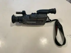 Kd-h170 Yashica Finemovie Hi8 Camcorder 10x Optical Zoom Lcd Mic Is Black