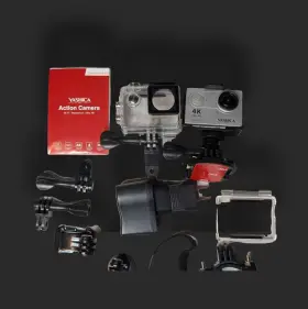 Yac401 Yashica 4k Action Camera With Mount #2