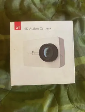 90001 Yi 4k Action Cam In White Pearl Similar To Gopro