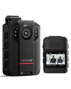 Bwvc-l4 Yulongdt 128gb Qhd 1440p Body Cameras With Audio And Video Recording Multifunctional