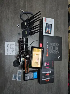 Zcame2s6 Zcam / Accsoon/ Feelworld Cinema Rig With Cineeye Pro 2/ F6 Plus Other Accessories