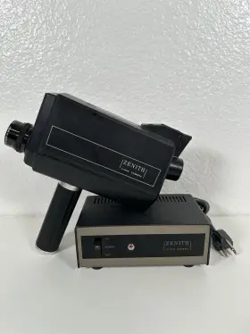 010337 Zenith Video Camera And Power Unit Not Tested For Parts Only