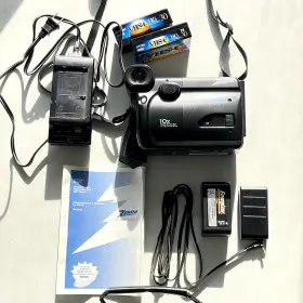 Vmc450 Zenith Vmc 450 Vhs-c Camcorder - Tested And Working Flip Screen Extras