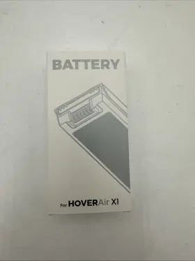 Zz-h-3-001 Zero Robotics Hoverair Batteries Accessory For X1 Self-flying Camera-black