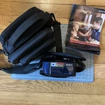 Sony DCR-SX40 Standard Definition Camcorder Blue Tested. Fixed Price $118.00.