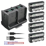 Kastar NP-F570 Battery Quadruple Charger For Sony CCD-RV200 CCD-SC8 CCD-SC9. Fixed Price $43.99.