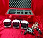 Lot Of 3 Jvc (GV-LS2WU W/ GV-LS2WUP), Live Streaming Camera, Case & Accesso... Fixed Price $549.00.