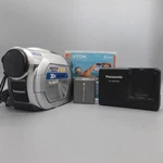 Panasonic VDR-D160 Handheld Dvd-rw Camcorder Silver Tested With Battery+ Charger. Fixed Price $54.48.