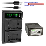 Kastar Battery LTD2 Usb Charger For VW-VBG6 Panasonic AG-AF105A AG-HMC40 Camera. Fixed Price $47.99.