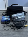 Jvc GR-SXM37U Super Vhs-c Camcorder 1000X Zoom Bundle Tapes Case Tested. Fixed Price $94.99.