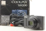 Mint Nikon Coolpix S8200 16.1MP 14X Compact Digital Camera Black From Japan. Fixed Price $275.49.