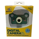 Kidamento Kids Digital Camera, Mikayo The Bear, 1080P 8MP Green Silicone First. Fixed Price $34.95.